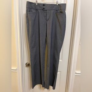 Banana Republic Cream and Gray Pants
